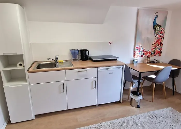 Modernes Untergeschoss-Apartment